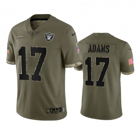 Camiseta Hombre NFL Las Vegas Raiders Davante Adams 17 Olive 2022 Salute To Service Limited Camiseta Hombre NFL Las Vegas Raiders Davante Adams 17 Olive 2022 Salute To Service Limited